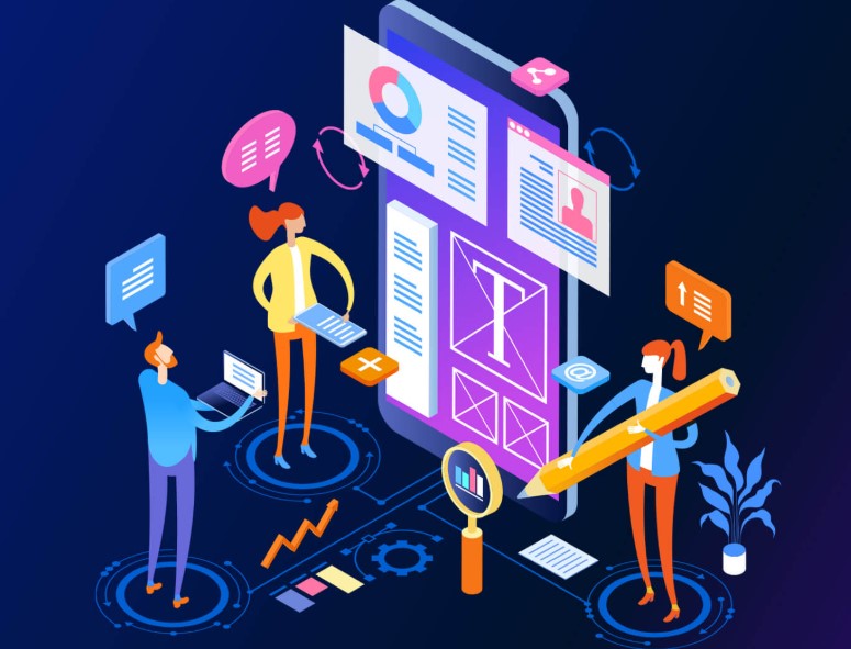 Students Learning UX/UI Design